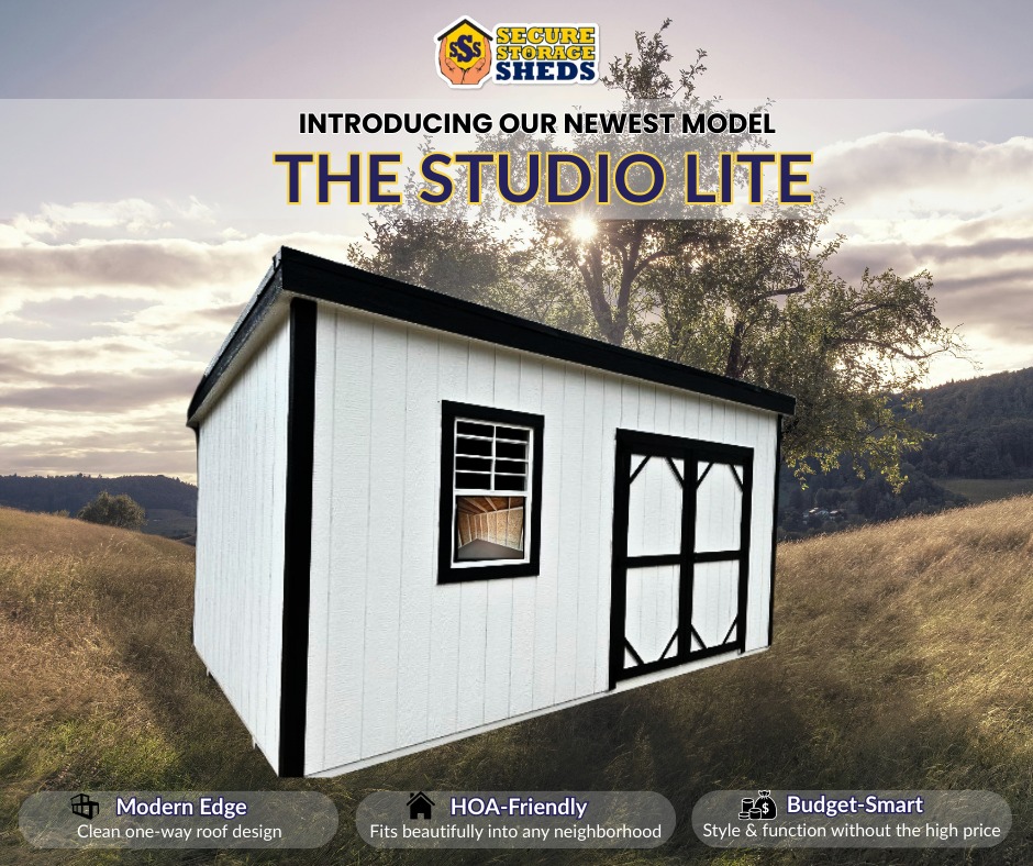 Delivered HOA Shed